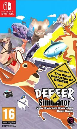 DEEEER Simulator Your Average Everyday Deer Game (Gra NS)