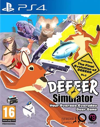 DEEEER Simulator Your Average Everyday Deer Game (Gra PS4)