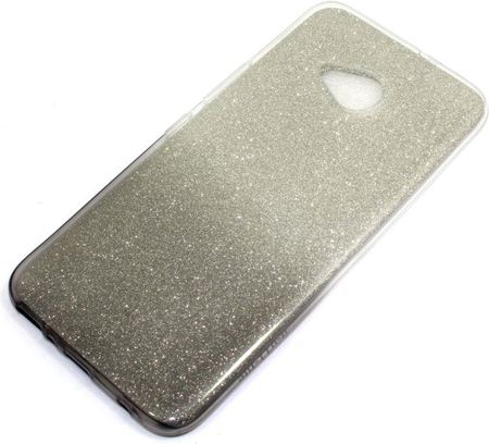 Etui Jelly Case SHINING do telefonu HTC U11 Life srebrno-czarne (0000040656)
