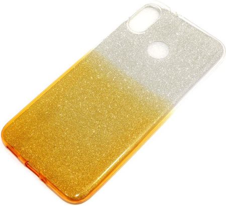 Etui Jelly Case SHINING do telefonu HTC U12 Life srebrno-złote (0000040661)