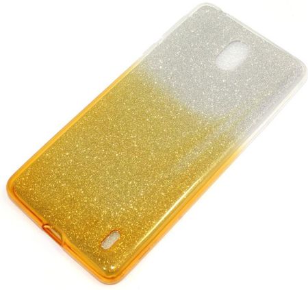 Etui Jelly Case SHINING do telefonu Nokia 1 Plus TA-1130 srebrno-złote (0000040670)