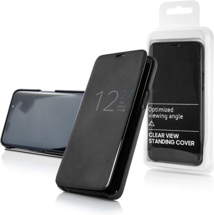 Etui Flip Clear VIEW do telefonu Realme X3 SuperZoom czarne (0000044810)