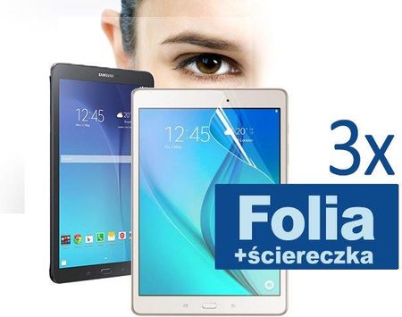 3X Folia Ochronna Na Samsung Galaxy Tab E 9.6