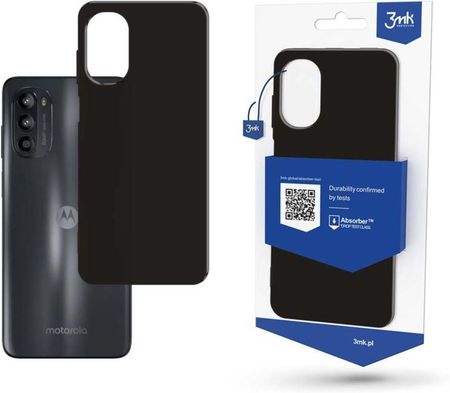 Etui 3MK Matt Case do telefonu Motorola Moto G52 4G / G71S / G82 5G czarne (0000055151) (0000055151)