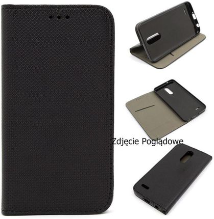 Etui Smart Magnet do telefonu Motorola Moto G52 4G / G71S / G82 5G czarne (0000055152) (0000055152)