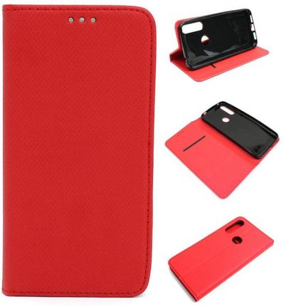 Etui Smart Magnet do telefonu Alcatel 1s / 1V / 3L 2020 czerwone (0000046351)