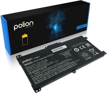 Polion Bateria BK03XL do HP Pavilion x360 14-BA 3400mAh 39Wh (PLNB273)