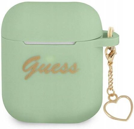 Guess GUA2LSCHSN AirPods cover zielony/green Silic (12395915962) (12395915962)