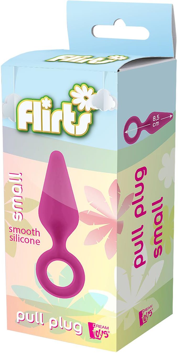 Flirts Dream Toys Pull Plug Small Pink Mały Różowy Korek Analny Pierścień Na Palec Ton21887 0071