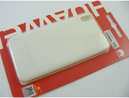 Futerał org Huawei Y6 Protective Case 0,8mm biały (0000014676)