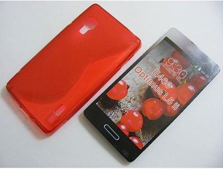 S-CASE LG L5 II E450 E460 czerwony (0000006317)