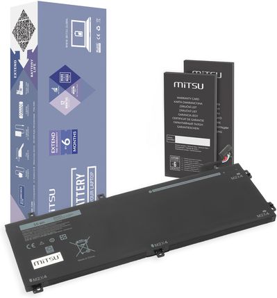 Mitsu Bateria do Dell XPS 15 9550 - RRCGW (BCDEXPS15RRCGW)