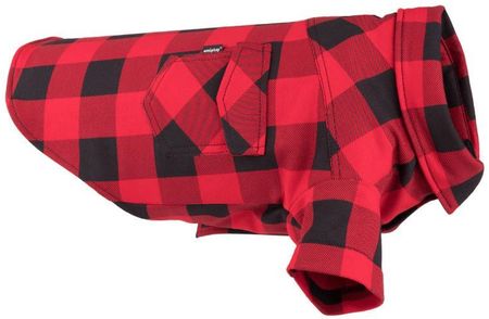 amiplay Ranger koszula w kratę dla psa Czerwona 30cm