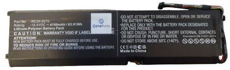 Coreparts Laptop Battery for Razer (MBXRZBA0009)