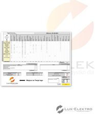 Program do wycen instalacji elektrycznych - arkusz XLS. 
