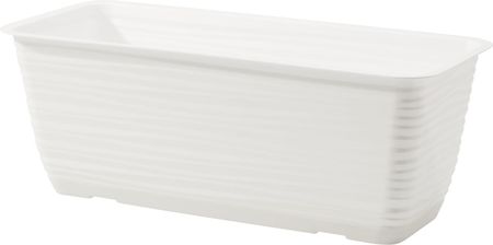 Form-Plastik Skrzynka Balkonowa Sahara 40 Z Podstawką Biały (Fp3180_011)