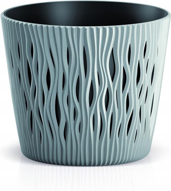 Prosperplast Vaso Rotondo DSR220 - Fioriera In Plastica Per Piante, Interni Ed Esterni - 3