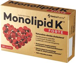 Monolipid K ® Forte na cholesterol 30 kaps.