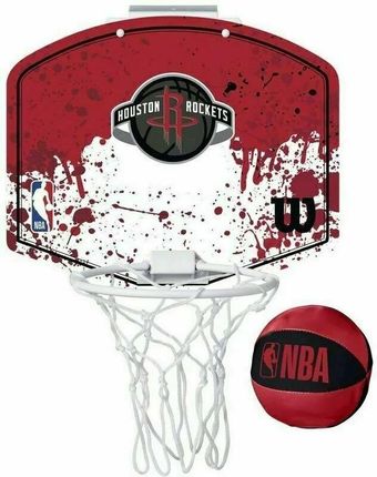 Wilson Mini Hoop Nba Team Houston Rockets