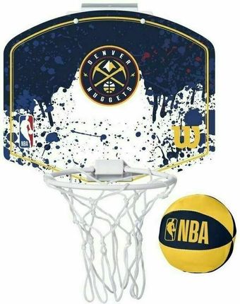 Wilson Mini Hoop Nba Team Denver Nuggets Wtb1302den