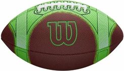 Zdjęcie Wilson Hylite Football Youth Brown Green - Jasień
