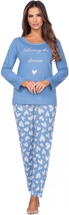 Piżama damska REGINA 617 niebieska
