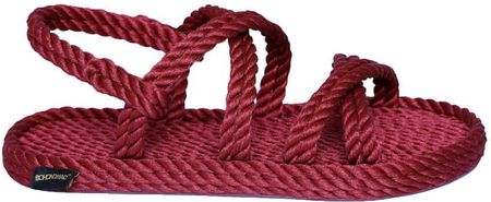 Bohonamd Sandały Damskie Tahiti Rope - Claret Red