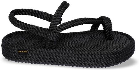 Bohonamd Sandały Damskie Hawaii Platform Rope - Black