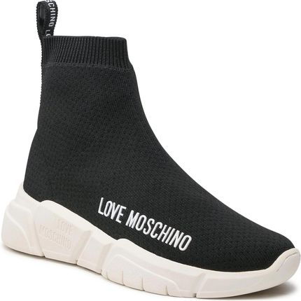 Sneakersy LOVE MOSCHINO - JA15343G1FIZ4000  Nero/Bian