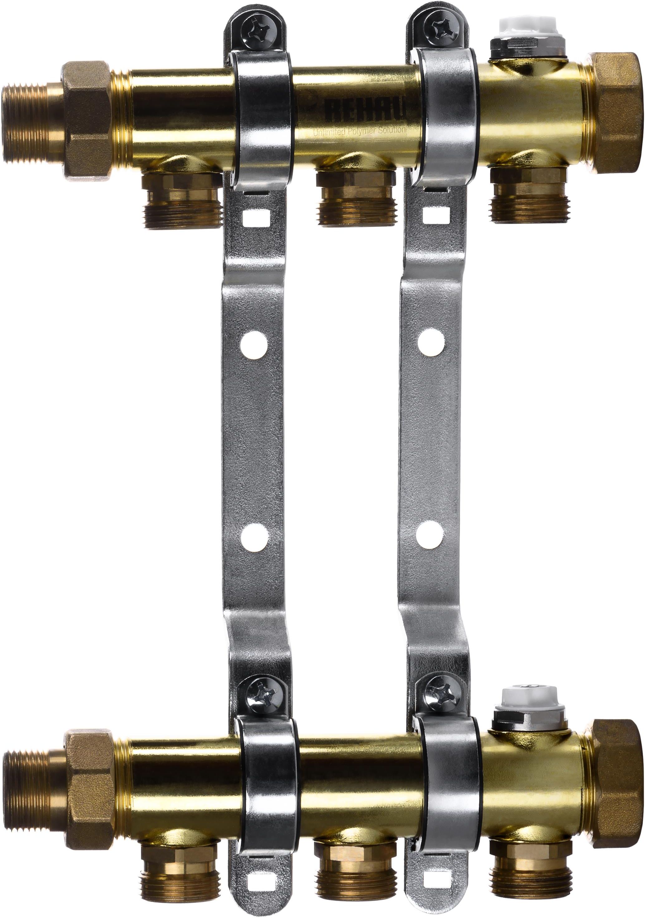 Ogrzewanie podlogowe Rehau Rozdzielacz 3-obwodow grzewczych HLV 3 PL ...