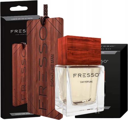 Fresso Perfum + Zawieszka Signature Man