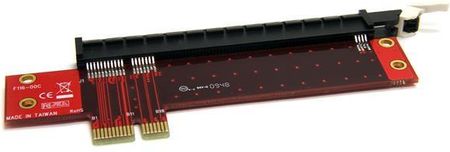 StarTech.com PCI Express X1 to X16 Low Profile Slot Extension Adapter (PEX1TO162)