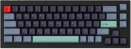Keychron OEM Dye-Sub PBT Keycap Set - Hacker, keycap (dark blue/light blue, for Q1/Q2/K2, US layout (ANSI)) (JM43)
