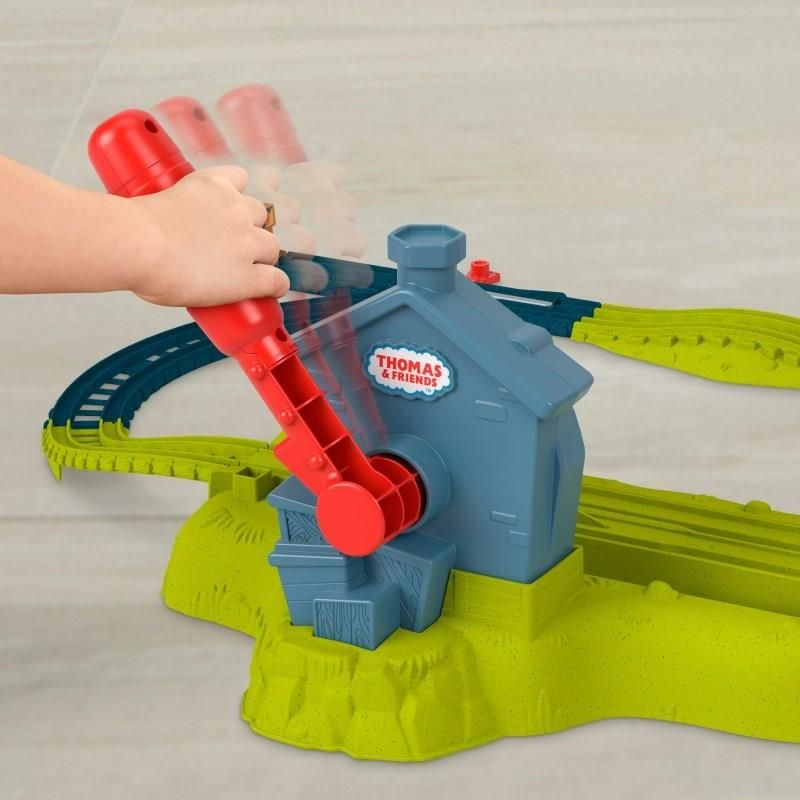 Fisher-Price Tomek i Przyjaciele Epicka pętla - Plac remontowy Zestaw HJL20