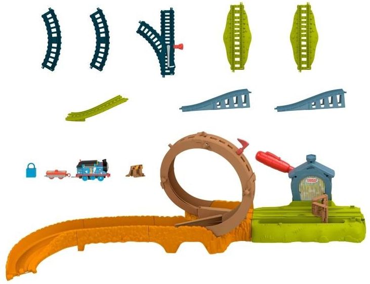 Fisher-Price Tomek i Przyjaciele Epicka pętla - Plac remontowy Zestaw HJL20 - zdjęcie 6 Fisher-Price Tomek i Przyjaciele Epicka pętla - Plac remontowy Zestaw HJL20