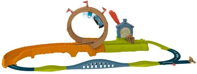 Fisher-Price Tomek i Przyjaciele Epicka pętla - Plac remontowy Zestaw HJL20 - zdjęcie 8 Fisher-Price Tomek i Przyjaciele Epicka pętla - Plac remontowy Zestaw HJL20