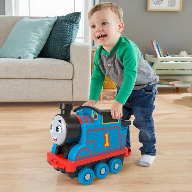 Fisher-Price Tomek i Przyjaciele Duży Tomek do ciągnięcia HHN32 - zdjęcie 8 Fisher-Price Tomek i Przyjaciele Duży Tomek do ciągnięcia HHN32