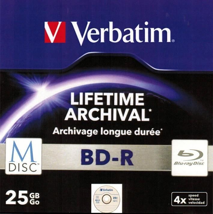Nośnik danych Verbatim Mdisc Bdr 25GB Logo 1 szt. Opinie i ceny na