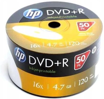 Hp Dvd+r x16 Printable 100szt cake box