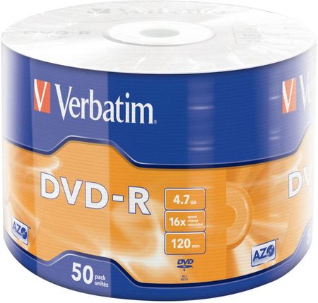 Verbatim Dvd-r 4,7GB 16x 50szt