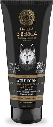 Natura Siberica Ochronny Krem Do Twarzy I Dłoni Na Każdą Pogodę Wolf Code 80 Ml Men