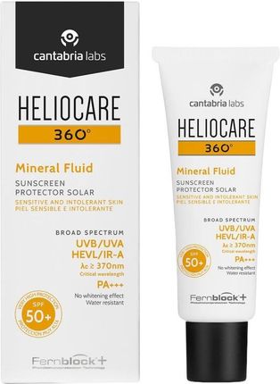 Heliocare 360 SPF50+ Mineral Preparat do opalania twarzy 50 ml