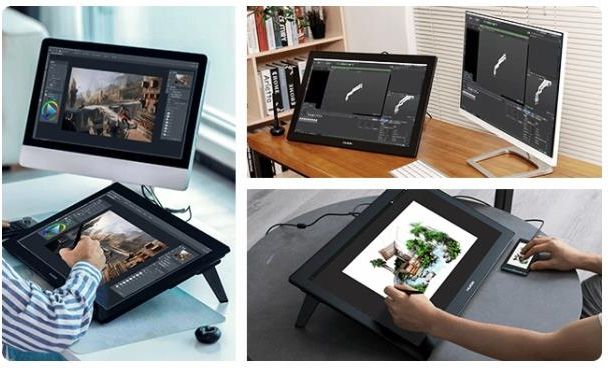 Huion Kamvas Pro 24 (4K) タブレットスタンド付 Tablet Huion Kamvas Pro 24 (4K) (GT2401) - Opinie i ceny na
