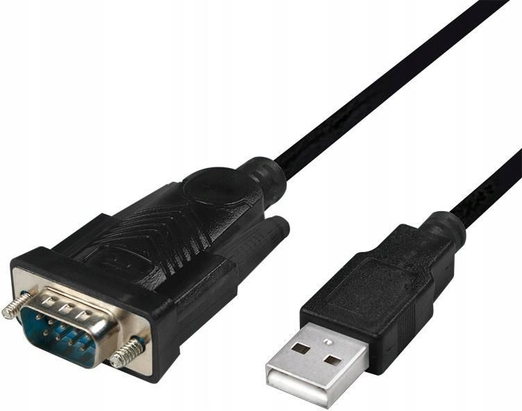 LogiLink AU0048A - Cavo Adattatore USB 2.0 A Seriale RS232 (DB9 Maschio) 1,5m Per Windows 11 - 2