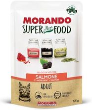 Morando Super Food Mokra Karma Dla Dorosłych Kotów Mus Z Łososia 85 G