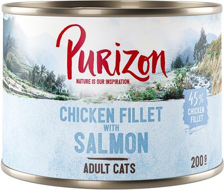 Purizon Adult Filet Z Kurczaka Łososiem 200 G