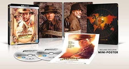 Indiana Jones And The Last Crusade (Indiana Jones i ostatnia krucjata) (steelbook) [Blu-Ray 4K]+[Blu-Ray]
