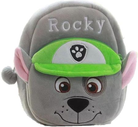 Hopki Plecak Pluszowy Dziecięcy Psi Patrol Rocky