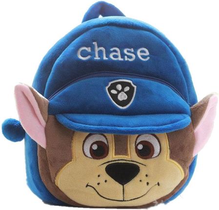 Hopki Plecak Pluszowy Dziecięcy Psi Patrol Chase Niebieski