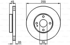 Zdjęcie Bosch Tarcza Hamulcowa 0.986.478.996 - Sosnowiec
